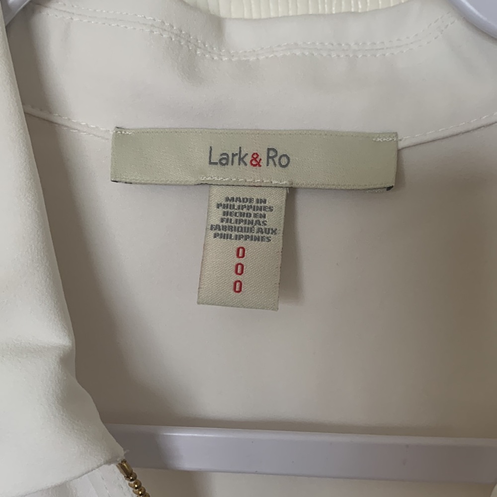 Lark & Ro Women's Loose Fit Half-Zip Popover Shirt - Picture 7 of 11